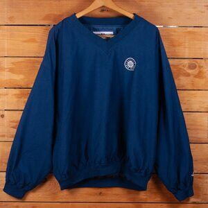 Vintage 90s Logo Athletic Seattle Mariners MLB Pullover Warmup Jacket - Men's XL